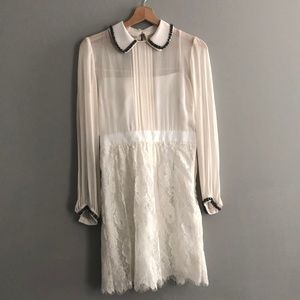 BHLDN Peter Pan Collar Dress